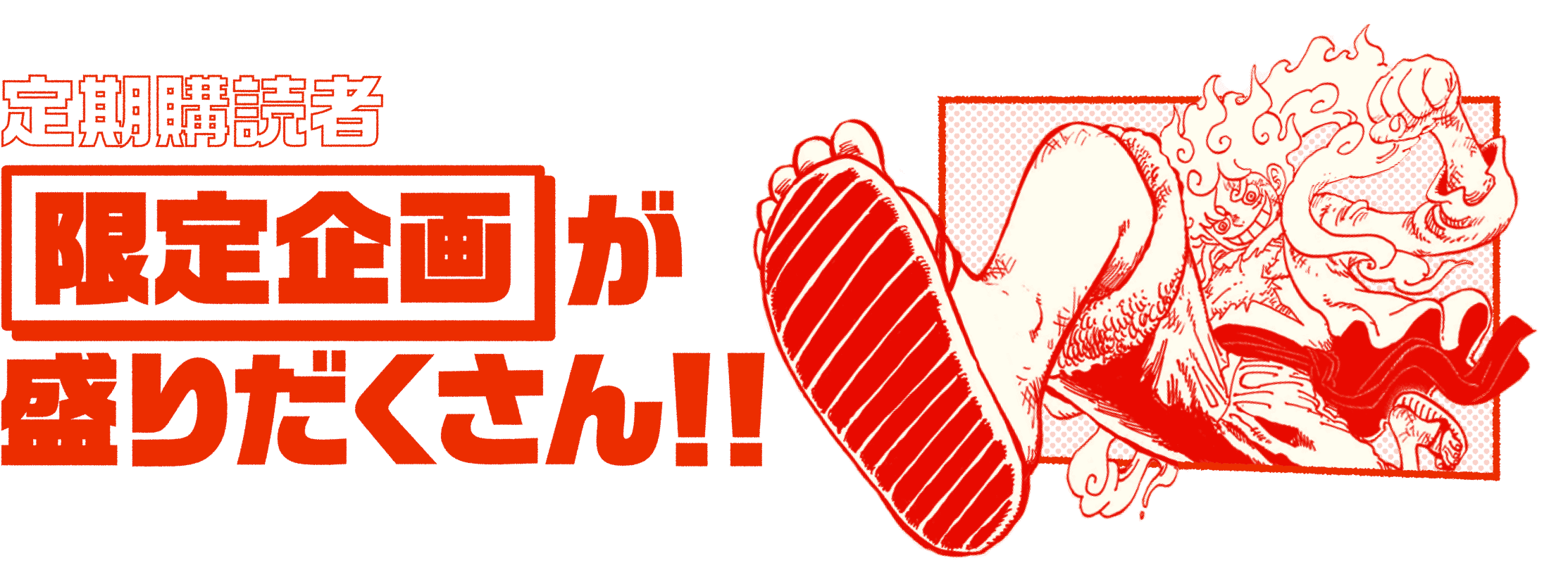 定期購読者「限定企画」が盛りだくさん！