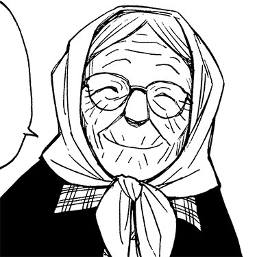 ひったくり被害の老婆